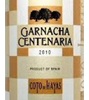 #07 Centenary Garnacha (Bodegas Aragonesas) 2012